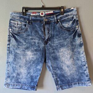 H&Q Fashion Denim Men's Shorts Waist 36